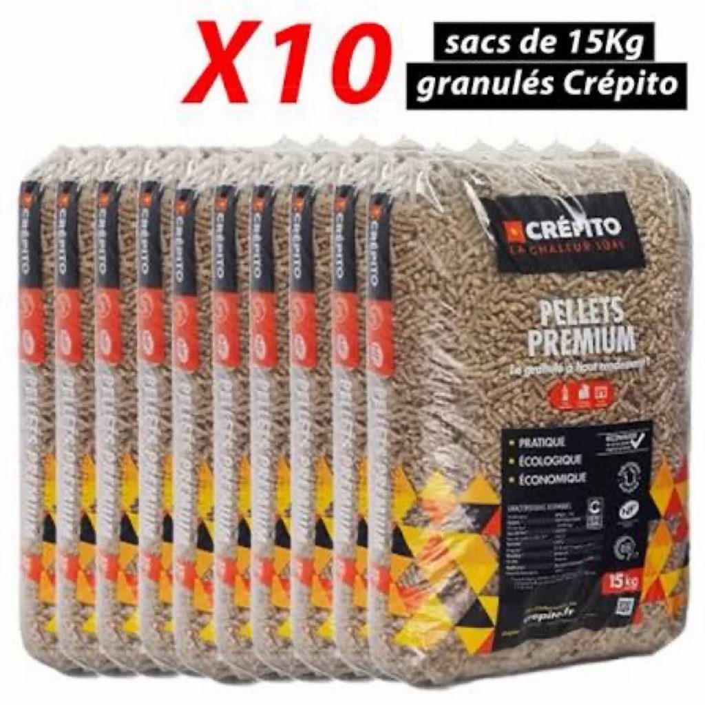 Vente de granulés 15kg (x10) à Notre-Dame-de-Bondeville